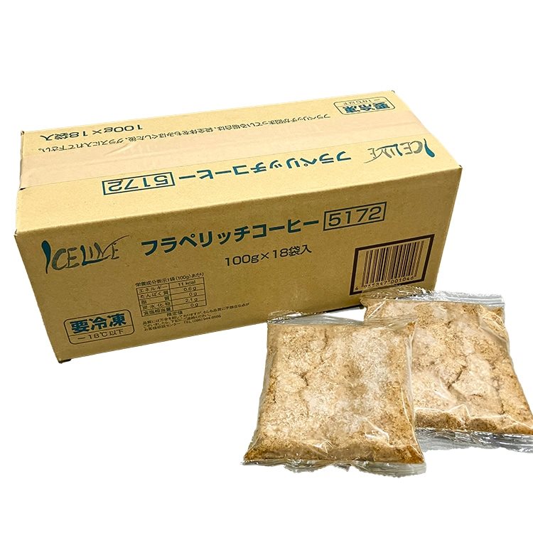 【冷凍】フラペリッチ コーヒー 100G　18食入