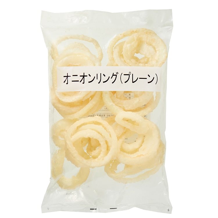 【冷凍】オニオンリング(プレーン) 500G