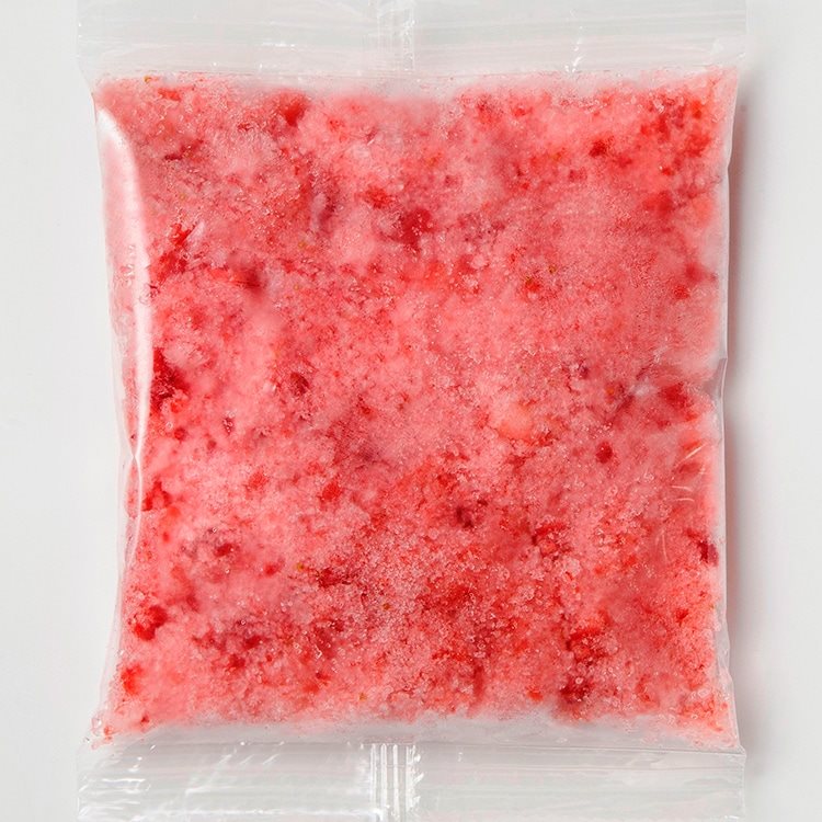 【冷凍】雪氷 いちご果肉入り1150 100G　18食入