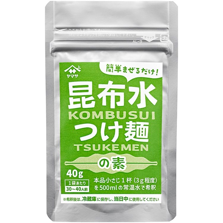 【常温】昆布水つけ麺の素 40G