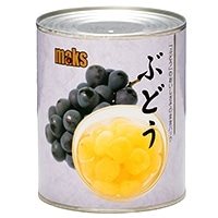 【常温】maks) ぶどう(巨峰タイプ)Ｍ 中国産 2号缶