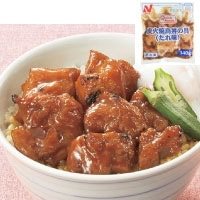 【冷凍】QM炭火焼鳥丼の具(たれ味) 140G　5食入