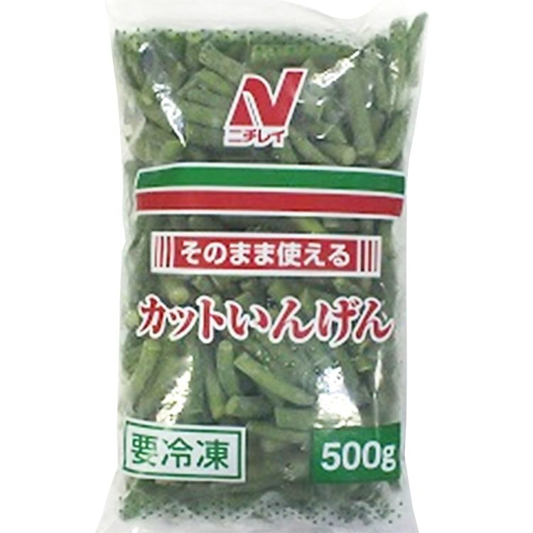 【冷凍】そのまま使えるカットいんげん 500G