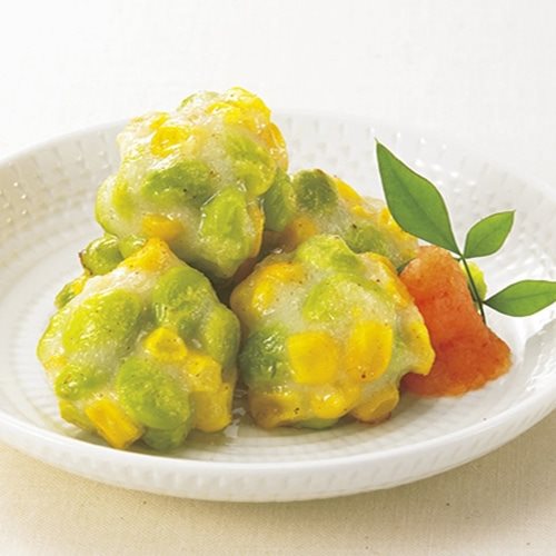 【冷凍】枝豆ととうもろこしのつまみ揚 1KG