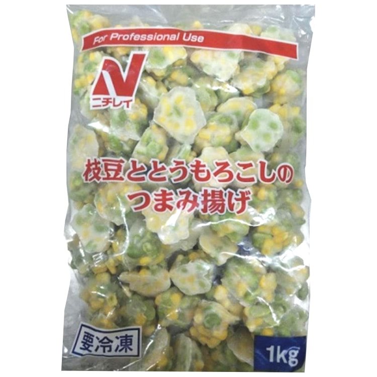 【冷凍】枝豆ととうもろこしのつまみ揚 1KG