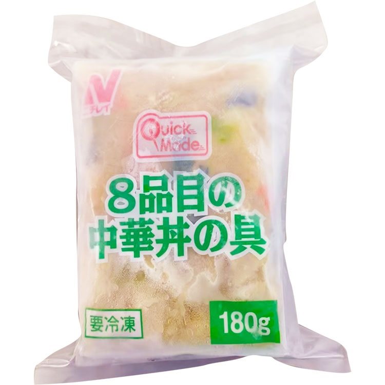 【冷凍】QM8品目の中華丼の具 180G　5食入