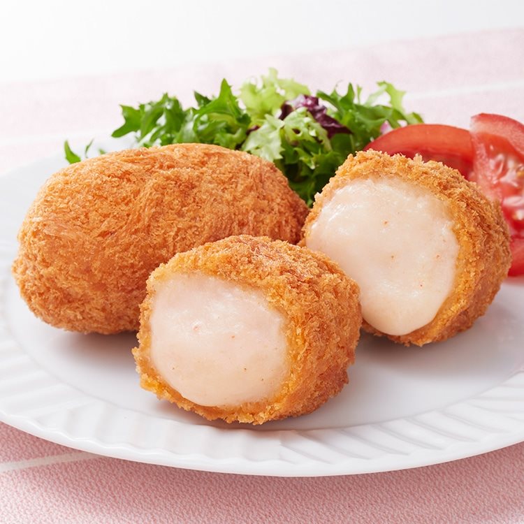 【冷凍】八ヶ岳野辺山高原牛乳使用かにCC俵 55G　15食入