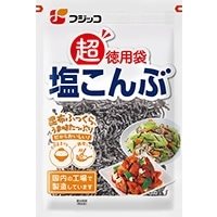 【常温】塩こんぶ 超徳用袋 中国産 140G