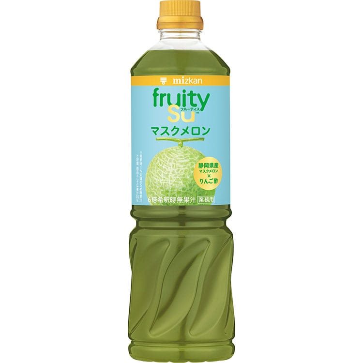 【常温】業務用フルーティスりんご酢マスクメロン 1L