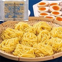 【冷凍】「流水α麺」中華めん(国産小麦粉使用) 200G　5食入