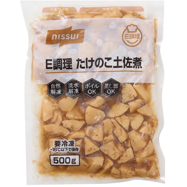 【冷凍】E調理 たけのこの土佐煮(自然解凍) 500G
