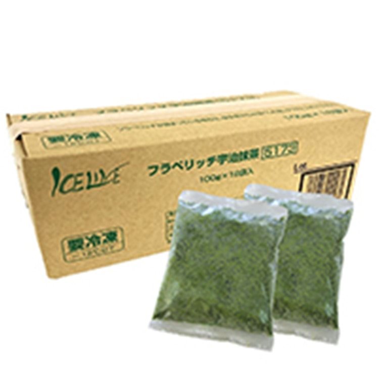 【冷凍】フラペリッチ宇治抹茶100G　18食入