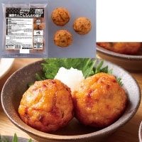 【冷凍】海鮮れんこんふんわり揚げ 600G