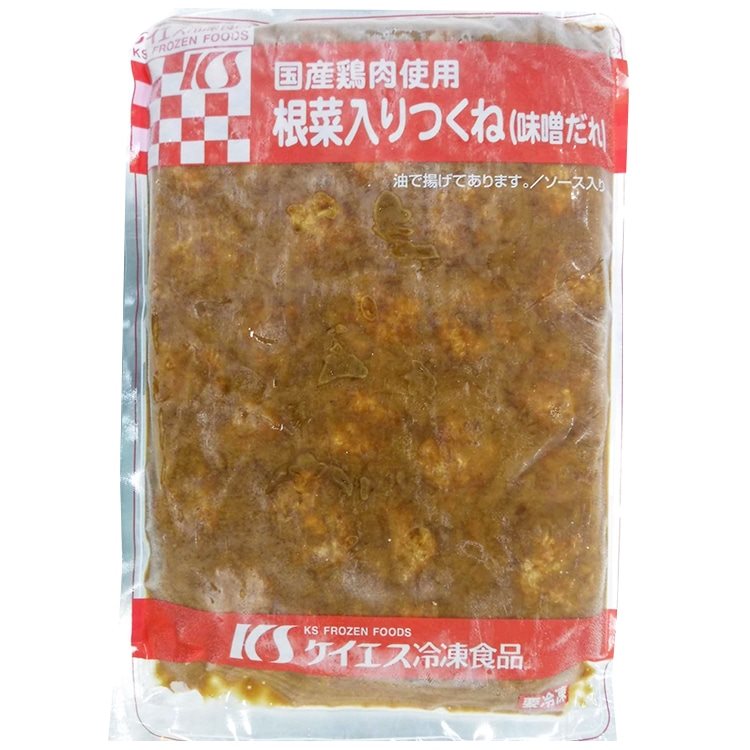 【冷凍】国産鶏肉使用 根菜入つくね(味噌ダレ) 850G