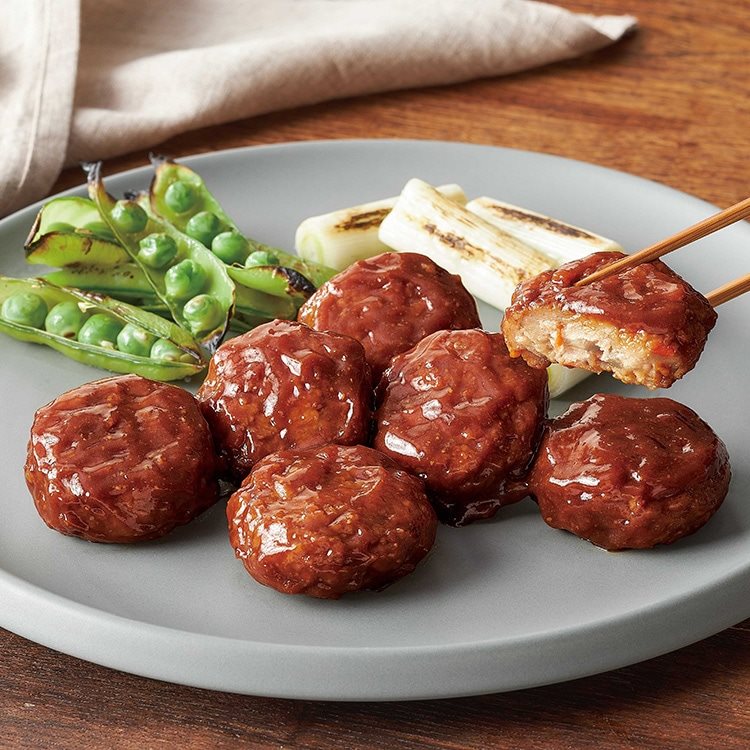 【冷凍】国産鶏肉使用 根菜入つくね(味噌ダレ) 850G