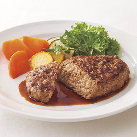 【冷凍】【CS】RUハンバーググロッソ 130G　24食入