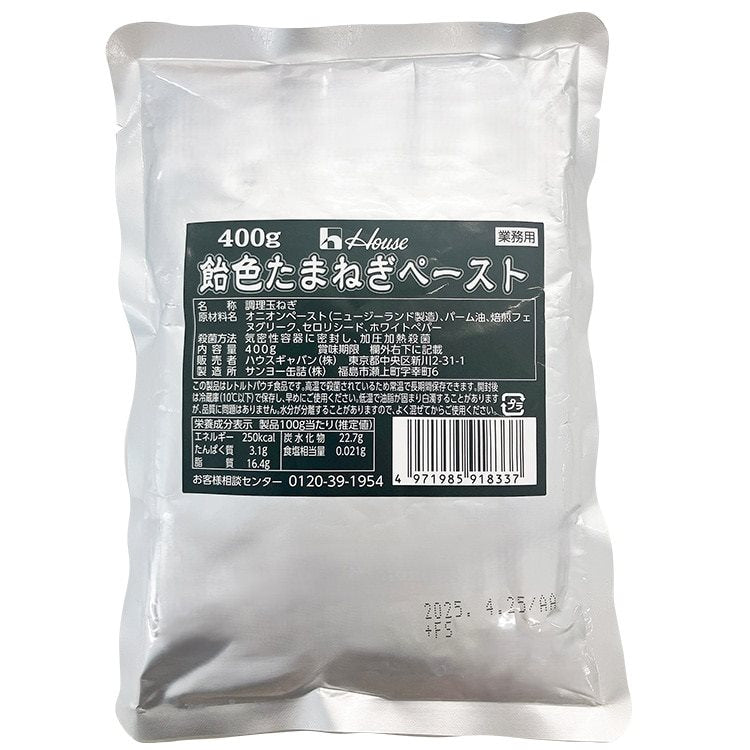 【常温】飴色たまねぎペースト 400G