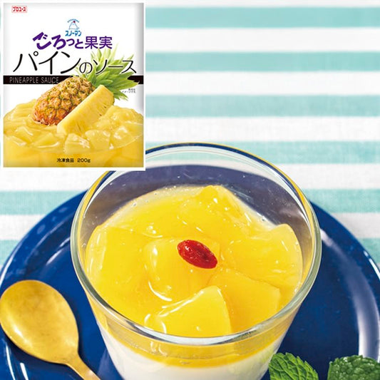 【冷凍】SMごろっと果実 パインのソース 200G