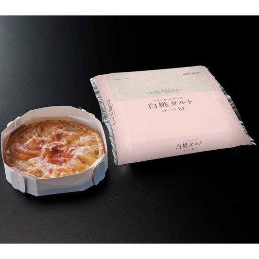 【冷凍】FC白桃タルト(ホール)M 335G