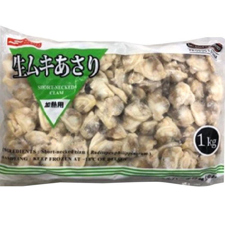 【冷凍】生むきあさり2L(200/300) 1KG