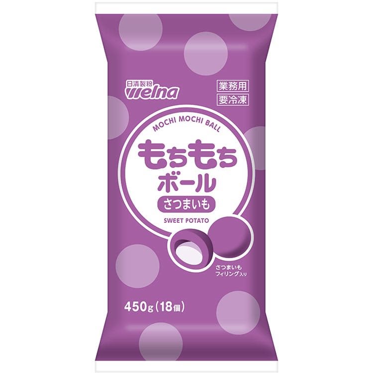 【冷凍】もちもちボール さつまいも 450G