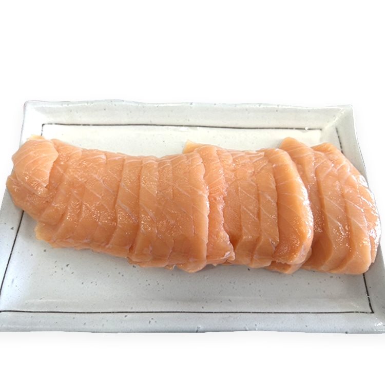 【冷凍】【限定】Y)アトランティックサーモン(チリ産)柵 刺身用 200G