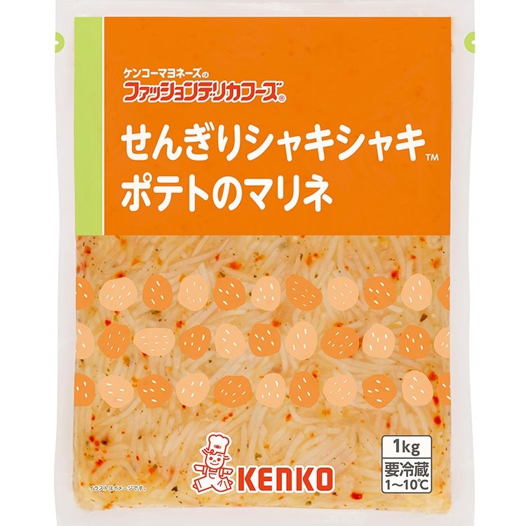 【冷蔵】せんぎりシャキシャキポテトのマリネ 1KG