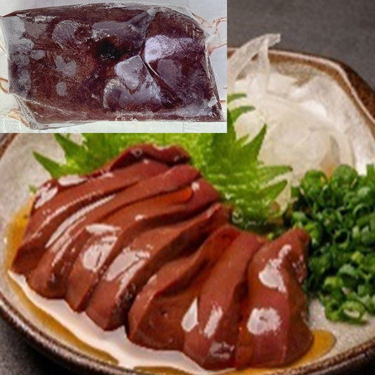 【冷凍】F)モンゴル産レバー馬刺し(生食用) 50G