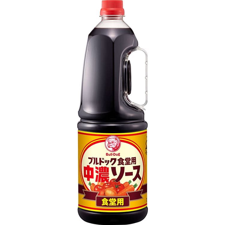【常温】食堂用中濃ソース(ハンディパック) 1.8L