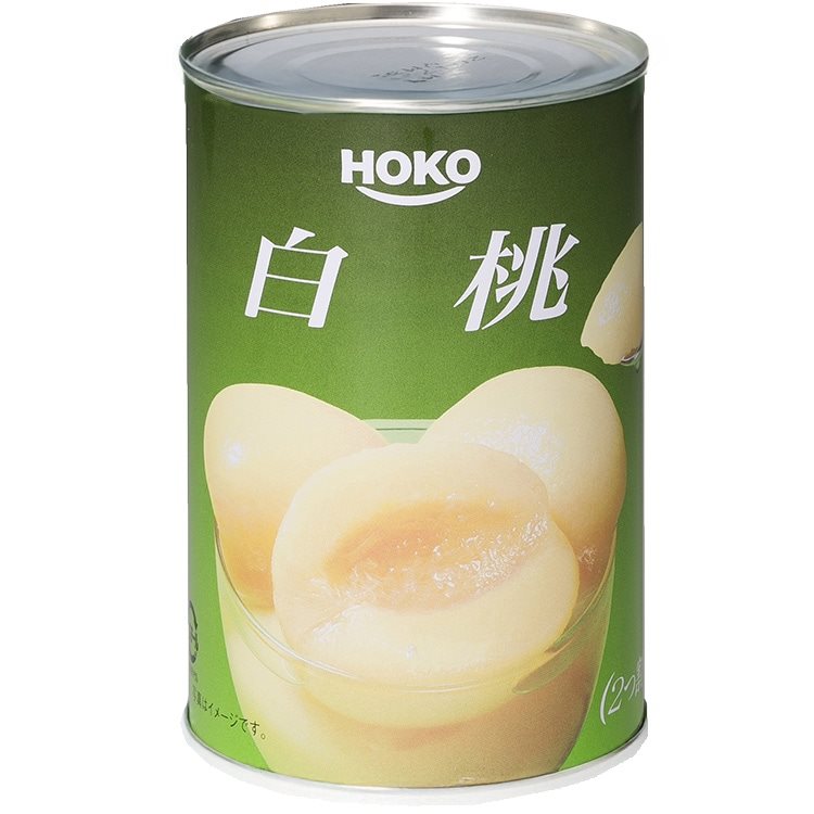 【常温】白桃 国内加工 Mサイズ 4号缶