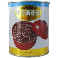【常温】谷尾) ゆで小豆 2号缶