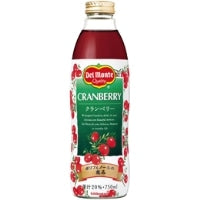 デルモンテ クランベリージュース 750ML×2本 常温(まとめ買い) (Vandroロゴ付包装・INDEXBOX)
