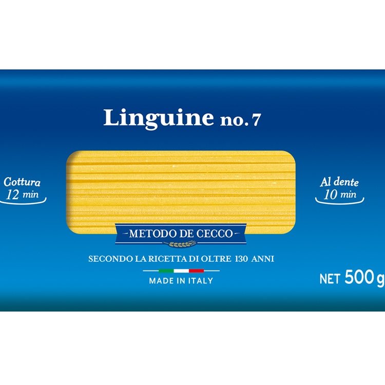 【常温】ディ・チェコ) リングイネ No.7  500G