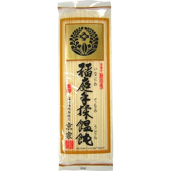 【常温】京家 稲庭手もみうどん 金印 200G