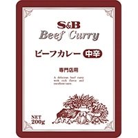 【常温】ＧＦ専門店ビーフカレー中辛 200G　30食入