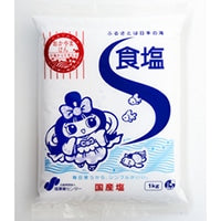 ジャパンシーズニング 食塩 1KG×1パック 常温(単品) (Vandroロゴ付包装・INDEXBOX)