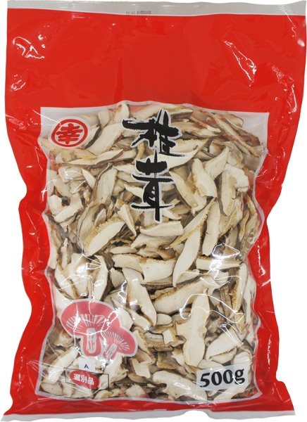 【常温】椎茸 菌床スライスA(選別品) 500G