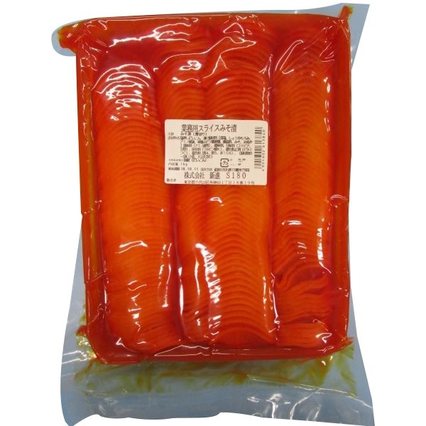 【常温】業務用スライスみそ漬 1KG