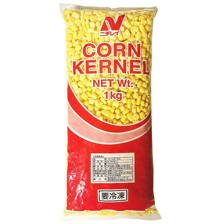 【冷凍】冷凍ホールカーネルコーン 1KG