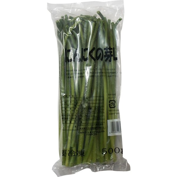 【冷凍】中国産 ニンニクの芽(Ｌ) 500G