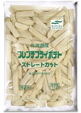 【冷凍】国産フレンチポテトストレート 1KG