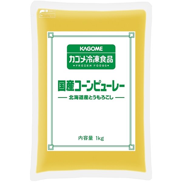 【冷凍】コーンピューレー(北海道産) 1KG