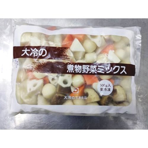 【冷凍】煮物野菜ミックス 500G