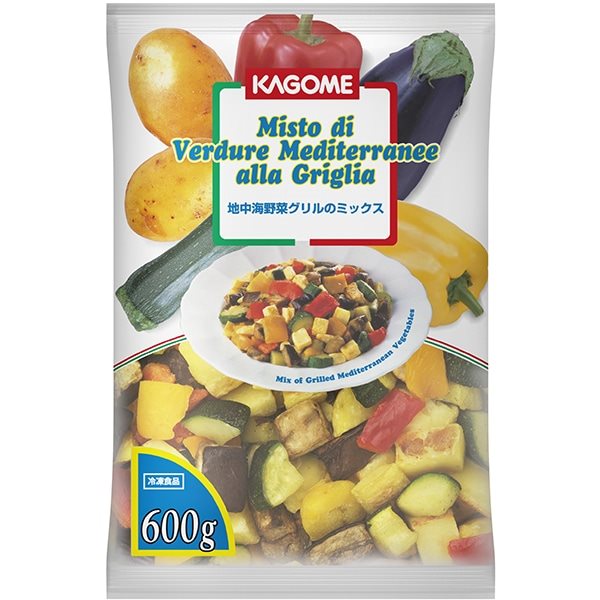 【冷凍】地中海野菜グリルミックス 600G