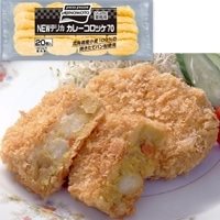 【冷凍】NEWデリカカレーコロッケ 70G　20食入