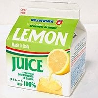 【冷凍】シチリア産レモンジュース250(冷凍) 250ML
