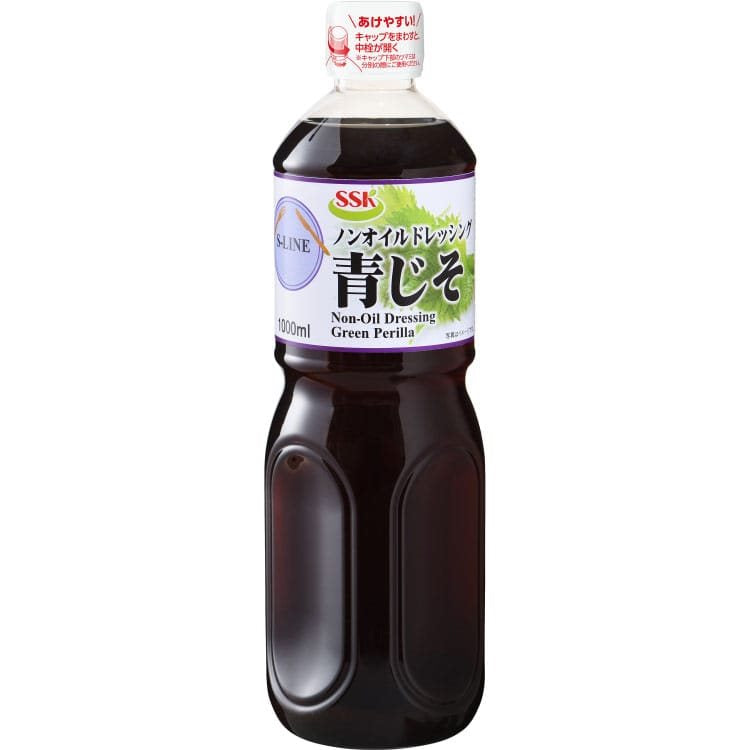 【常温】S-LINE ノンオイルドレッシング青じそ 1L