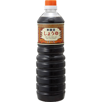 Vandro 本醸造薄口醤油 1L ×5 本 (Vandroロゴ付包装)