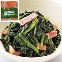 【冷凍】Oh!dishほうれん草とベーコンのバター風味 500G