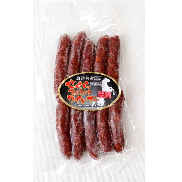 【冷凍】国産さくらあらびきウインナー 170G